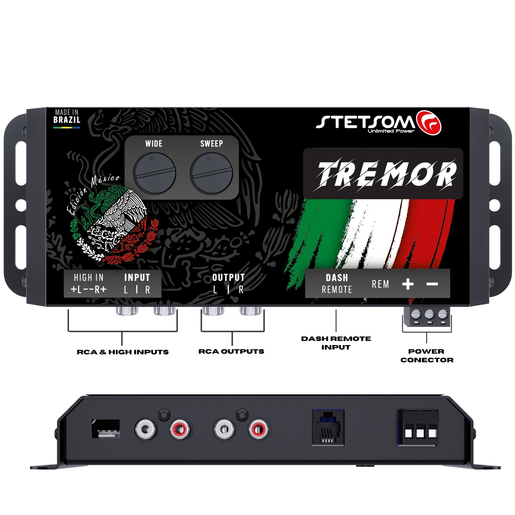 Stetsom TREMOR STT42 Bass Restoration Processor + Tremor Control + 5m / 16ft Cable for Tremor Control