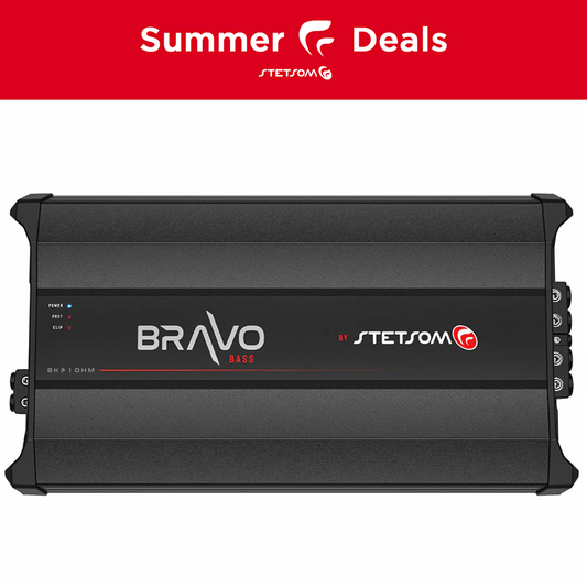 Stetsom BRAVO BASS 8K Digital Subwoofer Amplifier Mono 1 Channel Class D 8000 Watts RMS