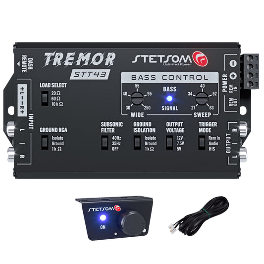 Stetsom STT43 Tremor PRO - Bass Restoration Digital Processor with Bass knob