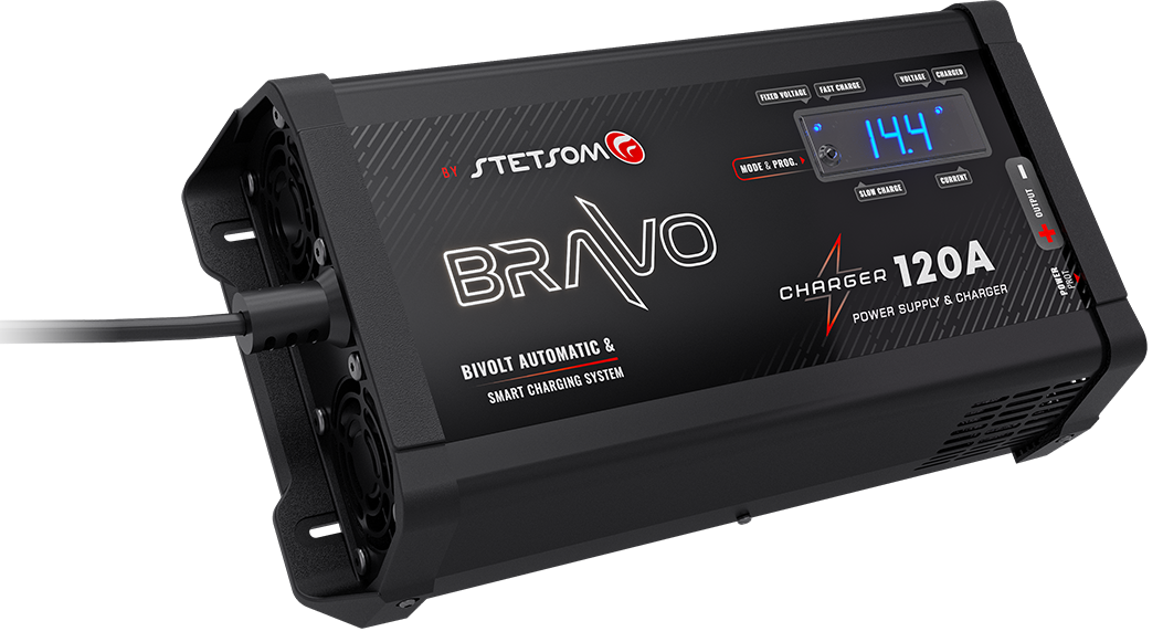 Stetsom BRAVO Charger 120A Power Supply Smart Charging