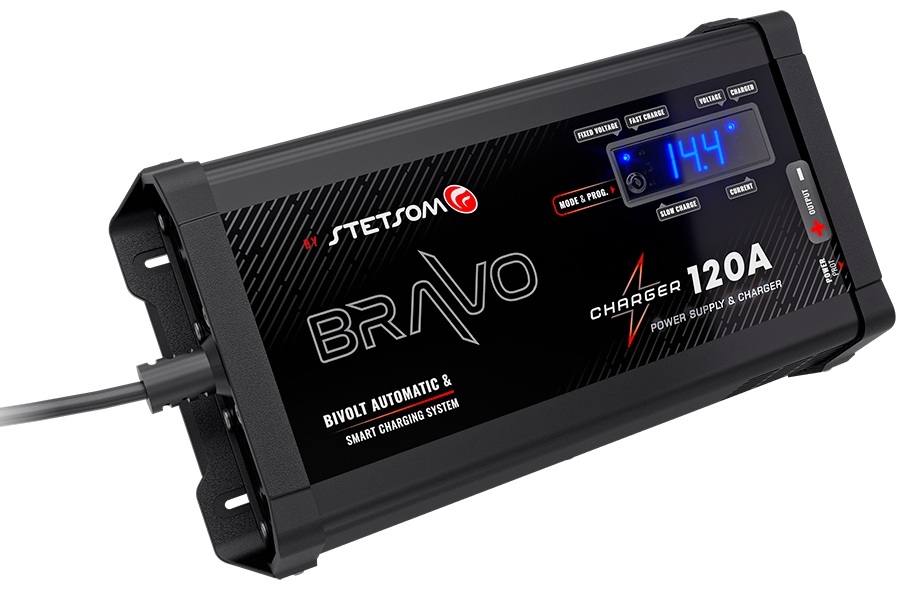 Stetsom BRAVO Charger 120A Power Supply Smart Charging