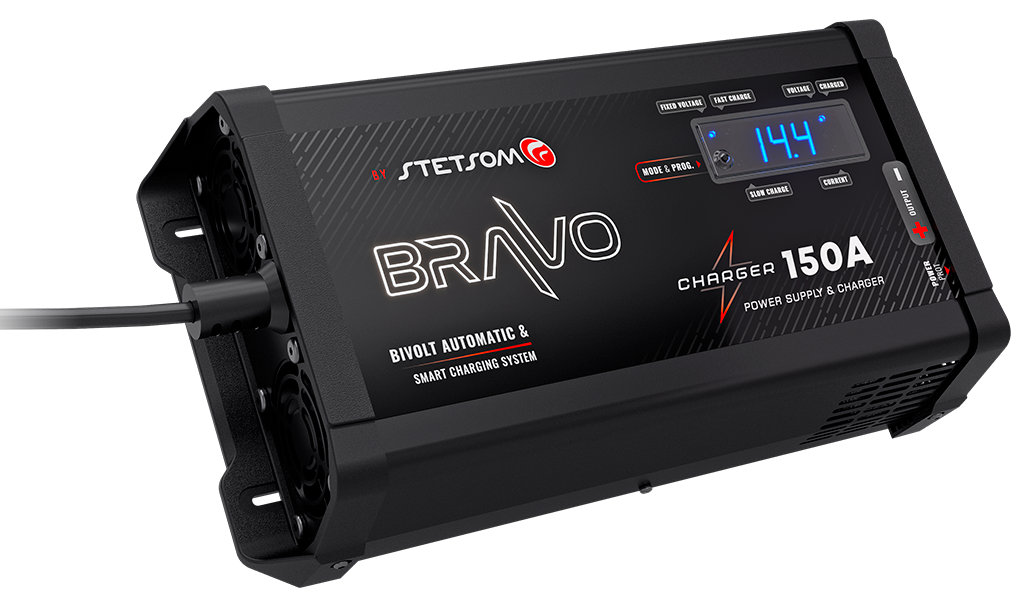 Stetsom BRAVO Charger 150A Power Supply Smart Charging