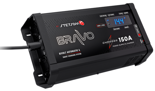 Stetsom BRAVO Charger 150A Power Supply Smart Charging