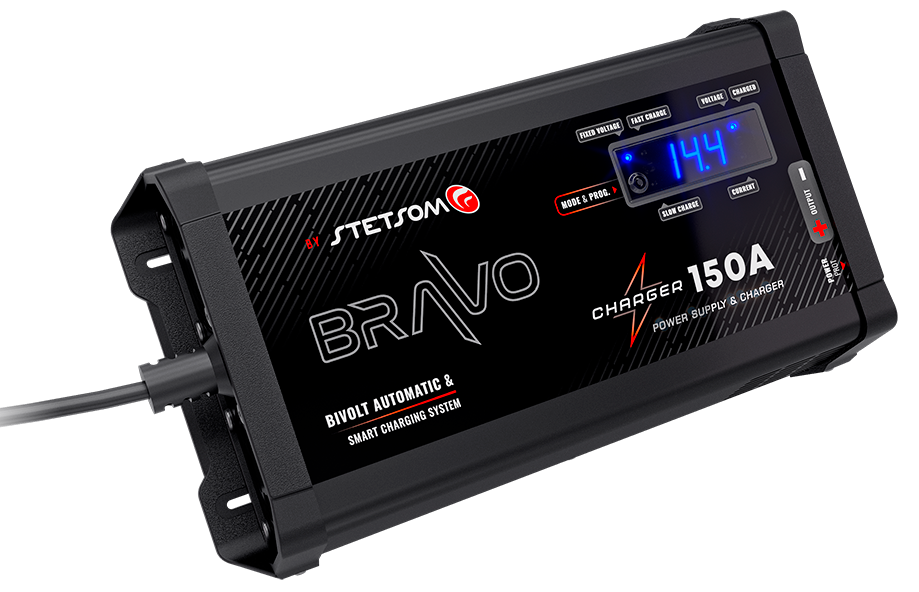 Stetsom BRAVO Charger 150A Power Supply Smart Charging