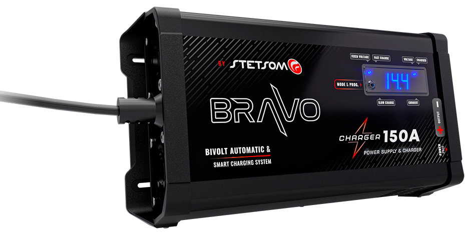 Stetsom BRAVO Charger 150A Power Supply Smart Charging