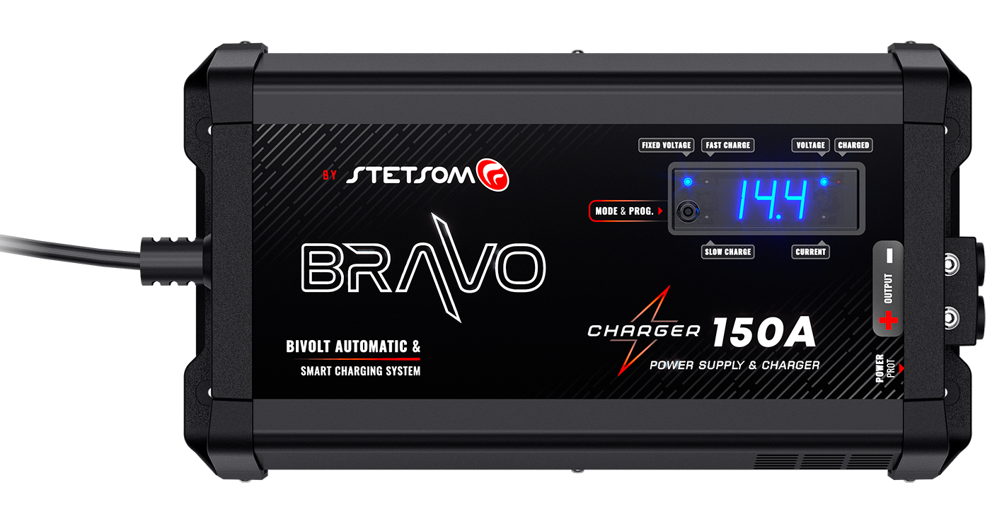 Stetsom BRAVO Charger 150A Power Supply Smart Charging