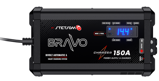 Stetsom BRAVO Charger 150A Power Supply Smart Charging