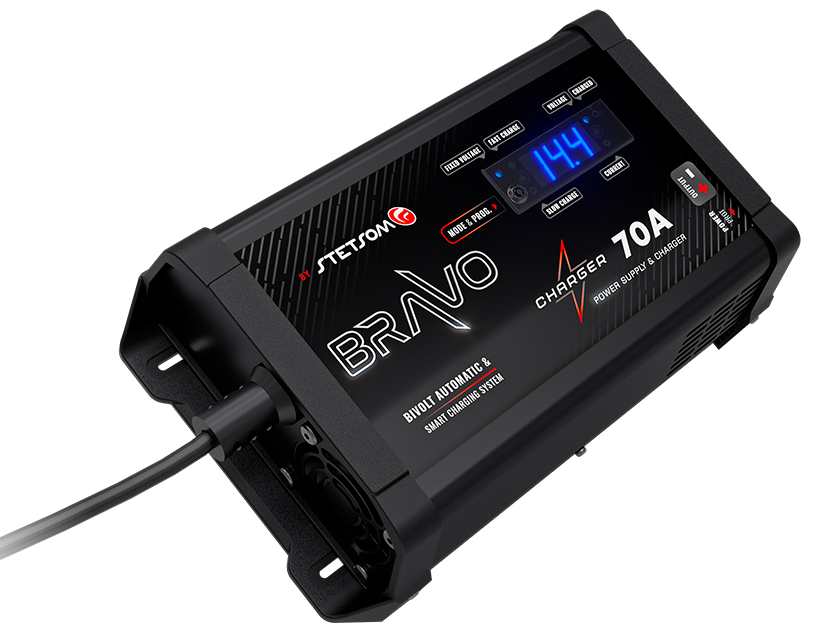 Stetsom BRAVO Charger 70A Power Supply Smart Charging