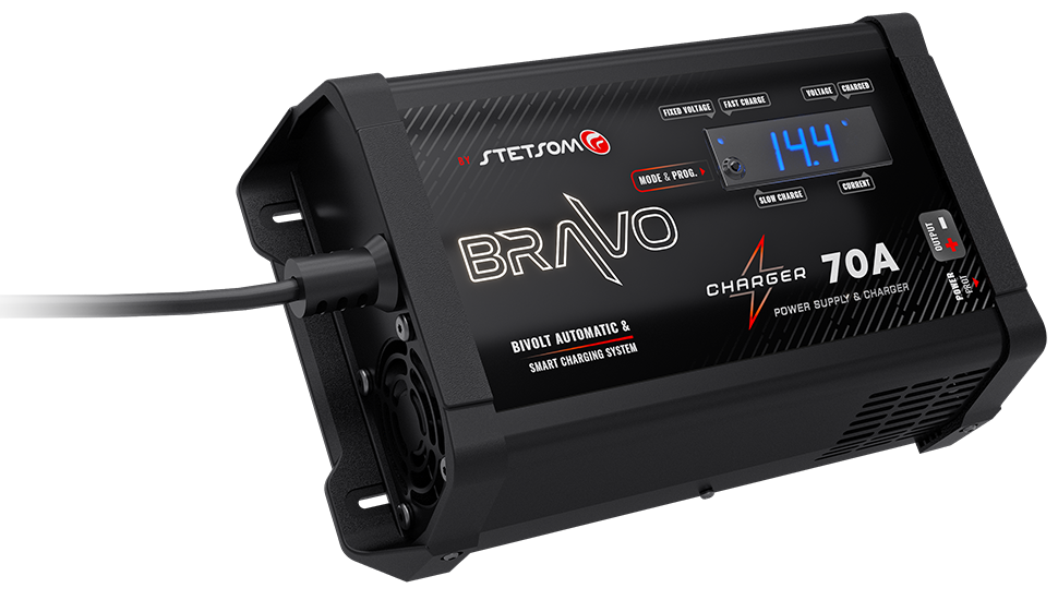 Stetsom BRAVO Charger 70A Power Supply Smart Charging