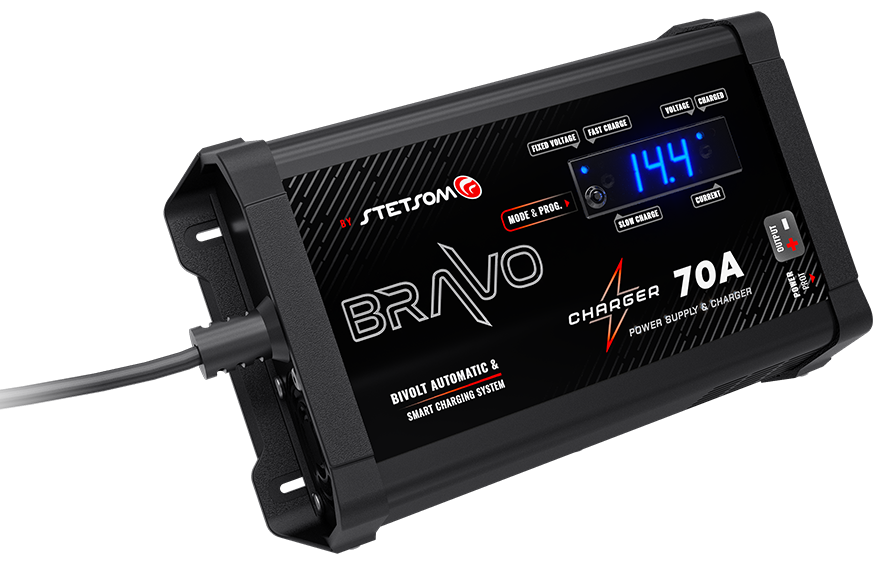 Stetsom BRAVO Charger 70A Power Supply Smart Charging