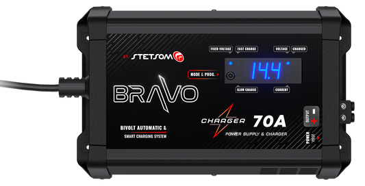 Stetsom BRAVO Charger 70A Power Supply Smart Charging