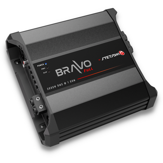 Stetsom BRAVO FULL 3K Digital Full-Range Amplifier Mono 1 Channel Class D 3000 Watts RMS