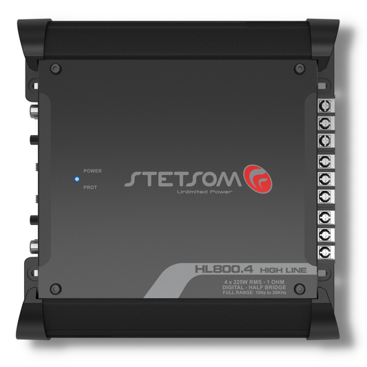 Stetsom HL 800.4 Class D Full Range Amplifier 4 Channel 800 Watts