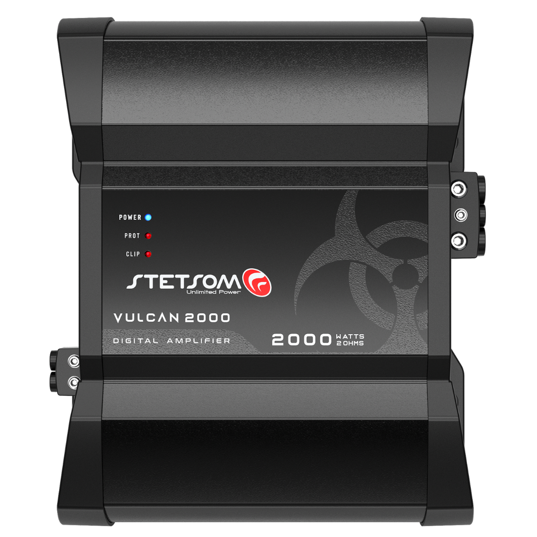 Stetsom Vulcan 2000 Class D Full Range Mono Digital Car Amplifier 2k RMS (DISCONTINUED)