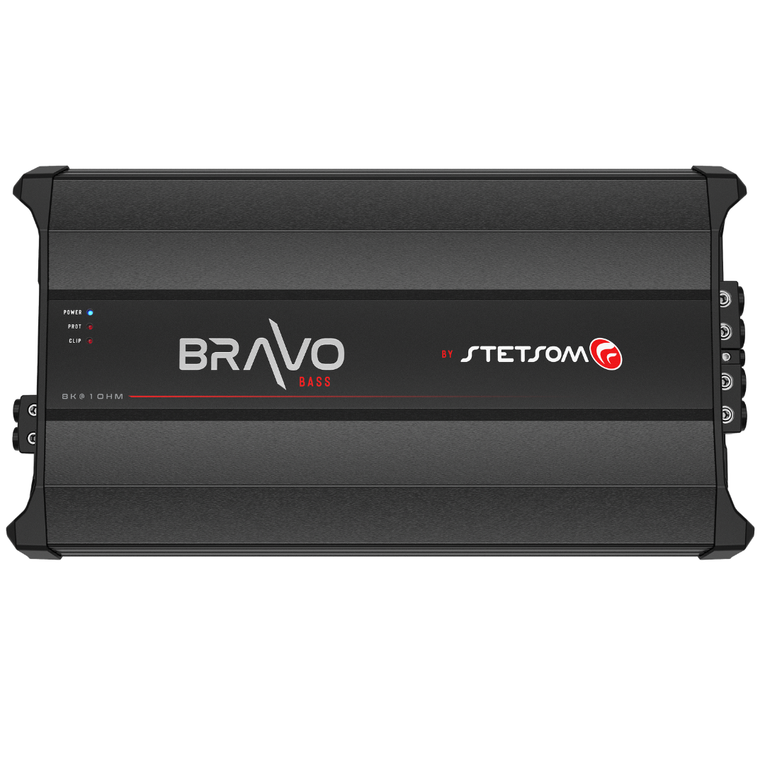 Stetsom BRAVO BASS 8K Digital Subwoofer Amplifier Mono 1 Channel Class D 8000 Watts RMS