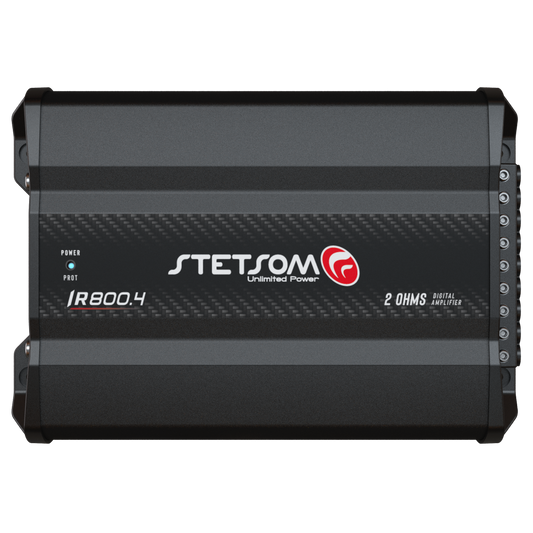 Stetsom IR 800.4 Compact Digital Multi Channel Amplifier 4 Channels 800 W Full Range