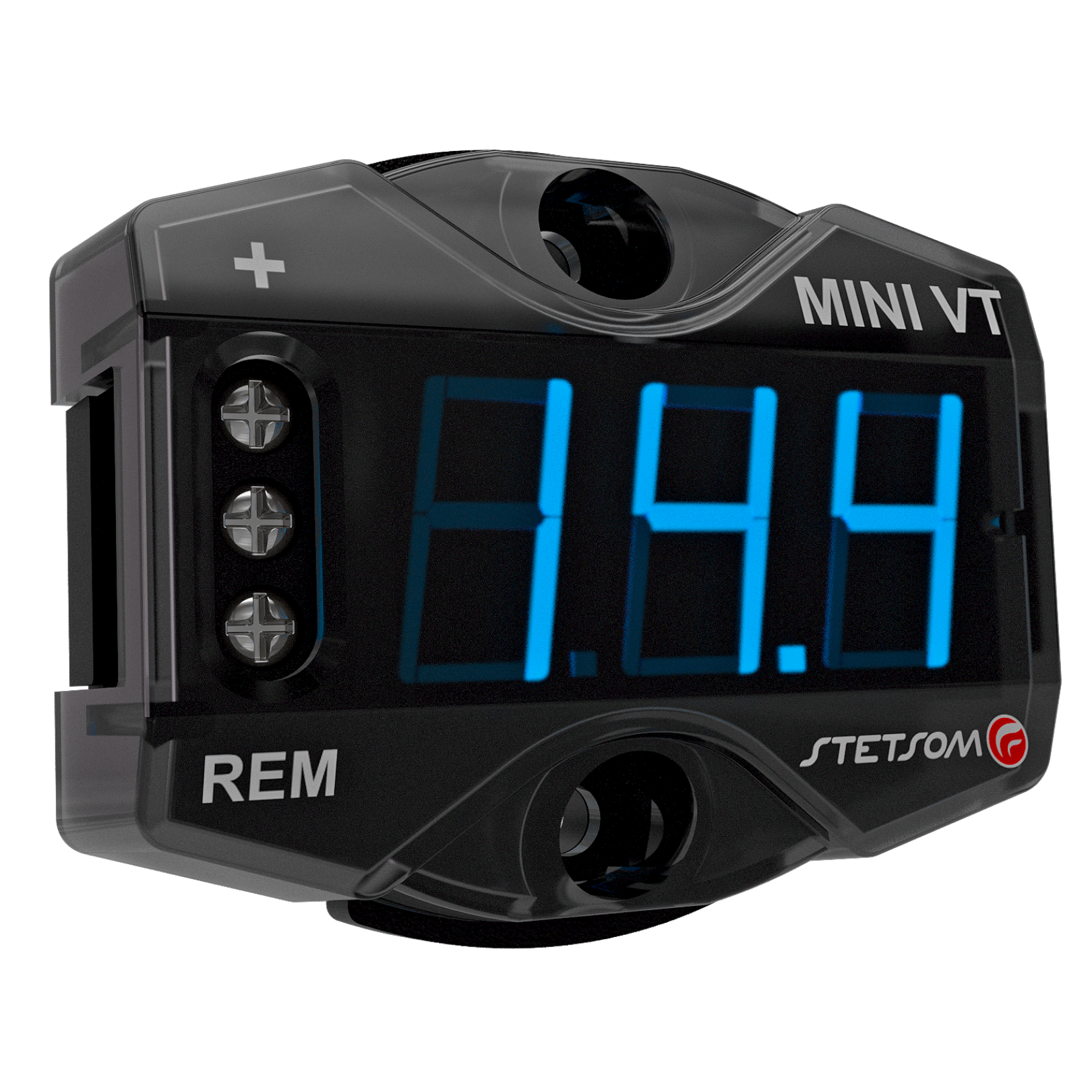 Stetsom MiniVT Digital Voltmeter Mini Automotive Battery VT Blue LED