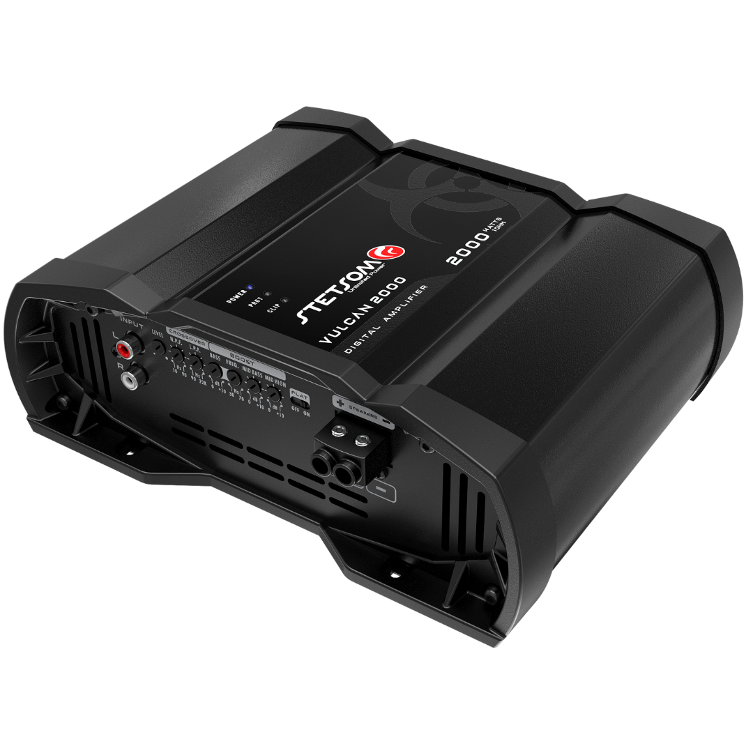 Stetsom Vulcan 2000 Class D Full Range Mono Digital Car Amplifier 2k RMS (DISCONTINUED)