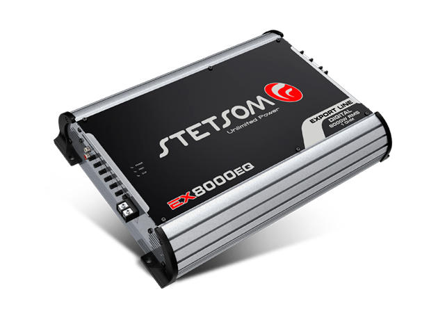 Stetsom EX 8000 EQ 1 Channel Digital Amplifier Full Range Class D 8k RMS (DISCONTINUED)