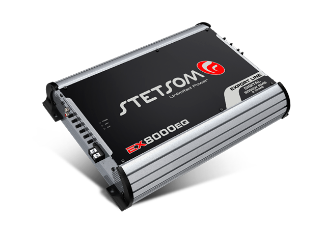 Stetsom EX 8000 EQ 1 Channel Digital Amplifier Full Range Class D 8k RMS (DISCONTINUED)