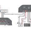 Amplificador multicanal digital compacto Stetsom IR 400.4 de 4 canales y 400 W de rango completo 
