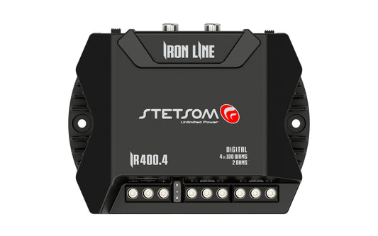 Stetsom IR 400.4 Compact Digital Multi Channel Amplifier 4 Channels 400 W Full Range (DISCONTINUED)