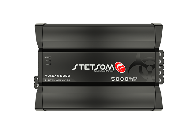 Stetsom Vulcan 5000 Class D Full Range Mono Digital Car Amplifier 5k RMS (DISCONTINUED)