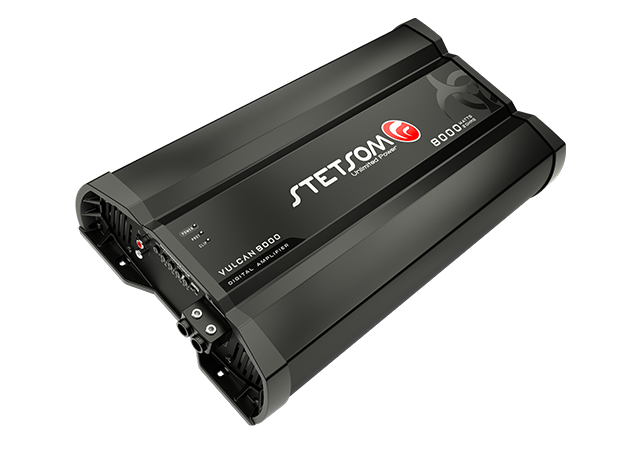 Stetsom Vulcan 8000 Class D Full Range Mono Digital Car Amplifier 8k RMS (DISCONTINUED)